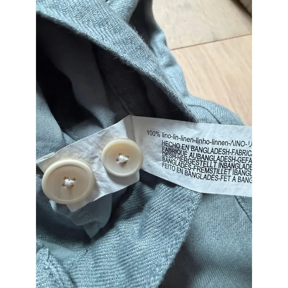 ZARA Men’s Linen Drawstring Pants Size 31